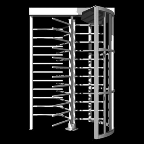 Security Turnstile 3d Model