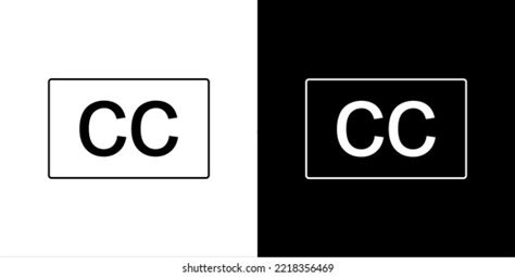 Black White Closed Captioning Icon Stock Vector (Royalty Free ...