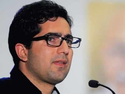 Detention of Shah Faesal extended by 3 months under PSA | India News - Times of India