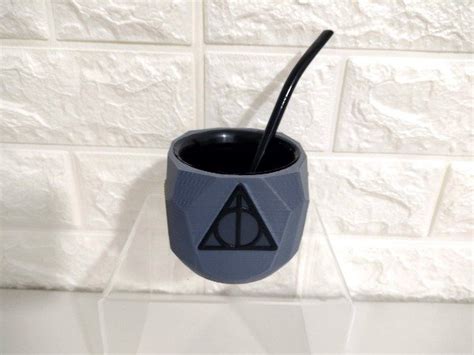 Mate impresión 3D Harry Potter reliquias Otaku Cine y Animé