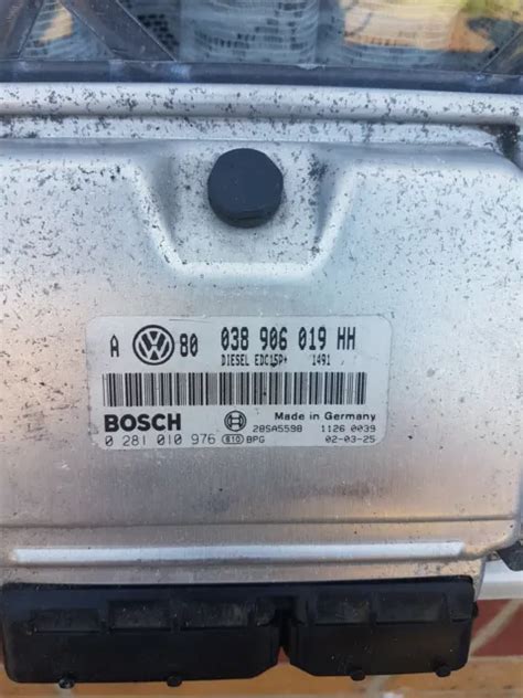 Vw Golf Mk Tdi Pd Bosch Engine Control Unit Ecu Hh