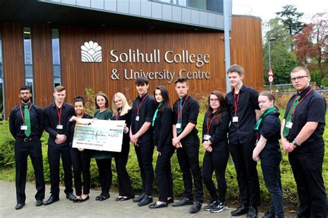 Solihull College raises funds for Solihull Breast Cancer Haven - The ...