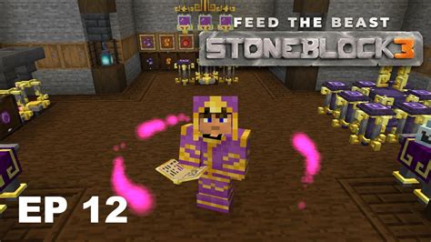 Stoneblock 3 - Episode 12 - Ars Nouveau Spell Crafting - YouTube