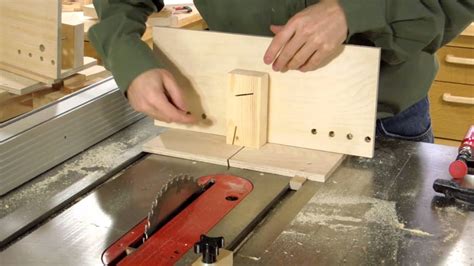 Table Saw Dovetail Jig Build 2 2 YouTube