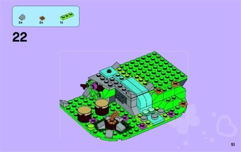 LEGO Instructions For Set Heartlake Hot Air Balloon Friends Great Outdoors