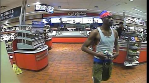 Tpd Armed Robbery Suspect Caught On Camera At Two Quiktrips