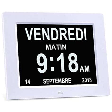 Horloge calendrier pour senior Quel modèle choisir Mon guide senior