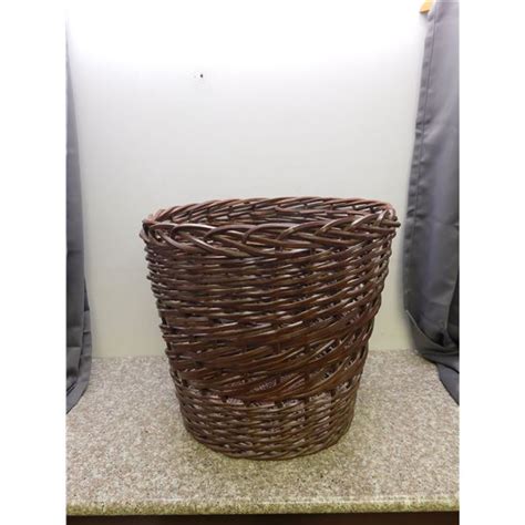 LARGE Wicker Laundry Basket