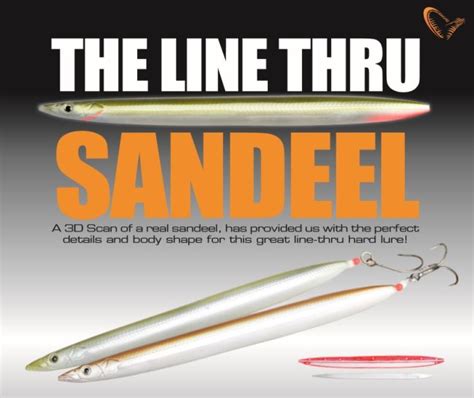 Savage Gear 3D LINE THRU Sandeel Sandaal Limited Edition