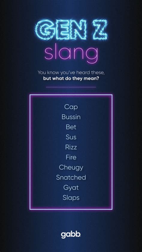 Gen Z Slang Words 2024 Pdf Theo Adaline