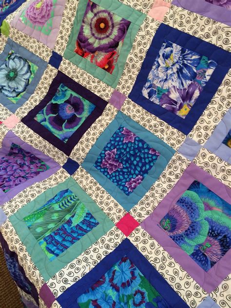 Squares With Kaffe Fassett Try As An Eye Spy Quick Baby Or Throw