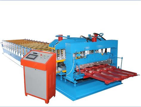 Glazed Roof Tile Step Tile Roofing Sheet Forming Machinery China