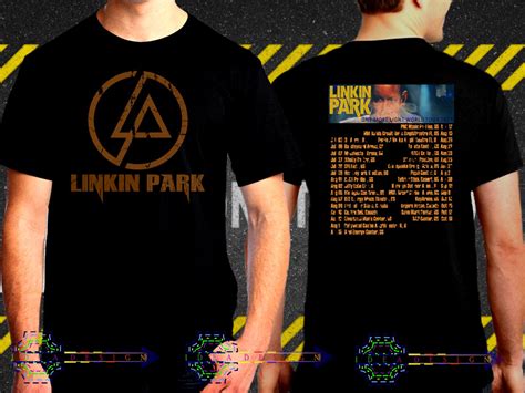 Linkin Park One More Light Tour Date Black Concert T Shirt S To