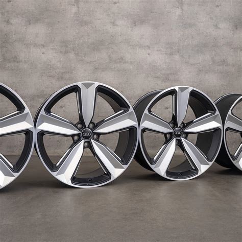 OEM Audi RS4 B9 8W RS5 F5 20 inch rims 8W0601025CS aluminum Peak