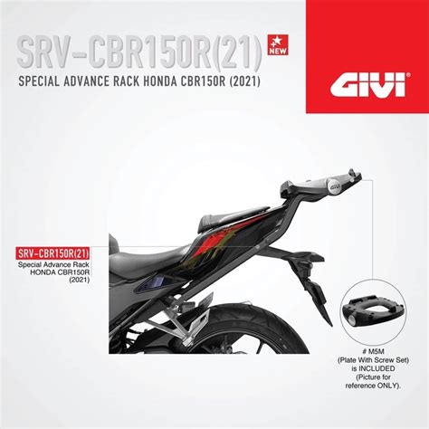 GIVI HEAVY DUTY RACK MONORACK HRV HONDA CBR150R CBR 150 2021 NEW CBR2