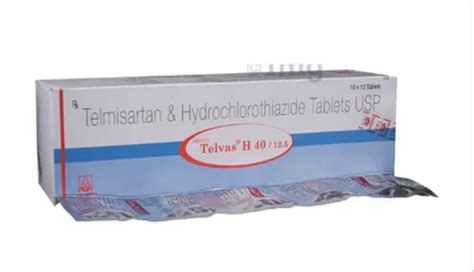 Telmisartan Hydrochlorothiazide Tablets USP 40 Mg At Rs 80 Box In Agra