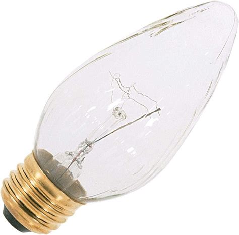 Satco S3365 120v Medium Base 25 Watt F15 Light Bulb Aurora