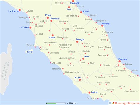 West Coast Italy Map Cyndiimenna