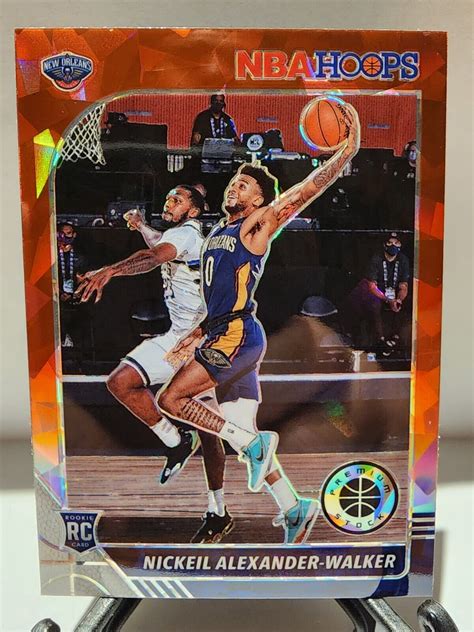 Nba Hoops Premium Stock Red Ice Nickeil Alexander Walker Rookie