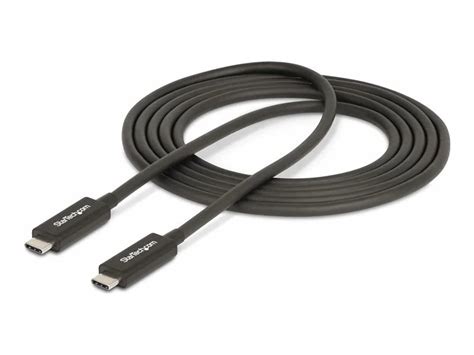 Startech Thunderbolt 4 Certified Active Cable With 100w Power Delivery 66 Ft Black Lenovo Us