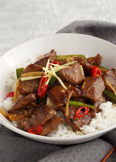 Ginger Beef Stir Fry Khins Kitchen Asian Beef Recipes