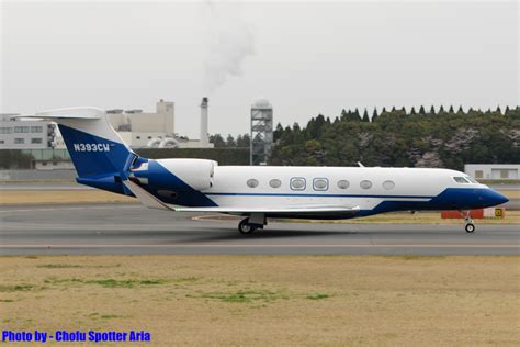 ユタ銀行 Gulfstream G500 G600 G VII N393CW 成田国際空港 航空フォト by Chofu