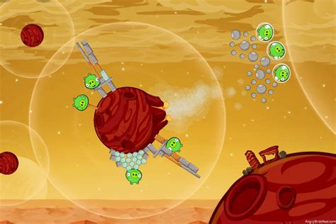 Angry Birds Space Red Planet Level 5-21 Walkthrough | AngryBirdsNest