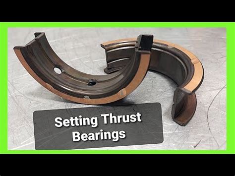 Engine Assembly Setting Thrust Bearing Ls Thrust Coyote Thrust