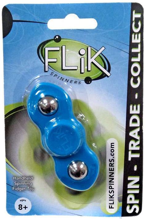 hand spinner   blue spinner flik toywiz