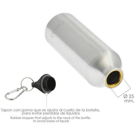 Bouteille D Eau En Aluminium Avec Mousqueton Ml