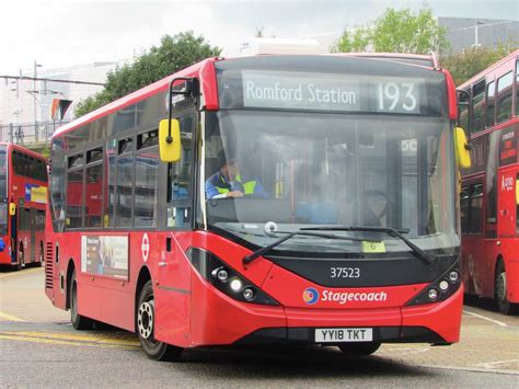 Stagecoach East London ADL Enviro 200 MMC YY18 TKT 37523 Flickr