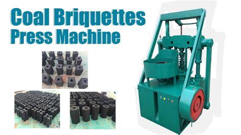 Compressed Coal Briquettes Making Machine Magic Charcoal Briquette