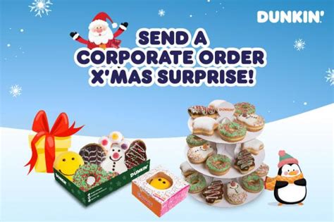 29 Nov 2021 Onward Dunkin Donuts Corporate Order Christmas Promotion