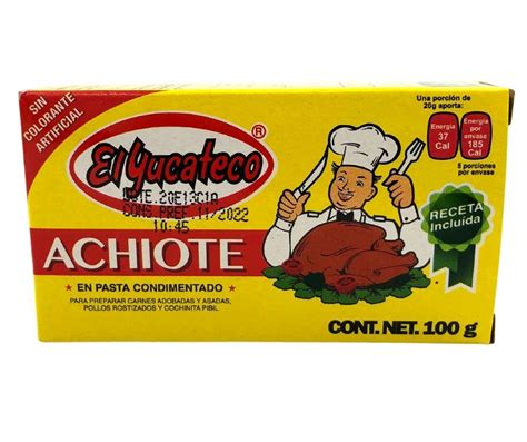 Achiote 100 grs El Yucateco Doña Pelos