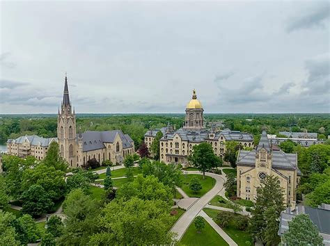 Best College Towns In Indiana Worldatlas