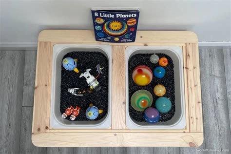 5 Easy And Fun Space Sensory Bin Ideas 2023 Two Crafty Makers