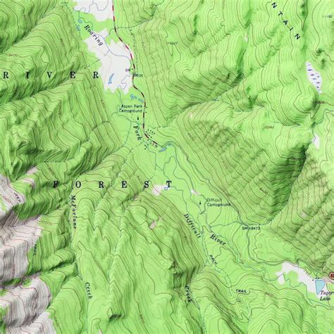 Aspen Relief Map | 3D Map Of Aspen | Geoartmaps