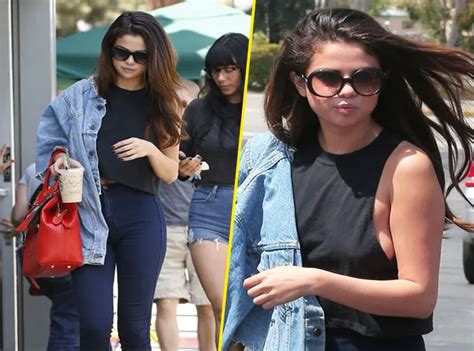 Photos Selena Gomez Casual Chic Pour Fl Ner Dans Les Rues De L A