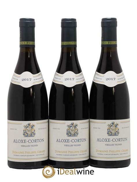 Acheter Aloxe Corton Vieilles Vignes Domaine Philippe Girard Lot