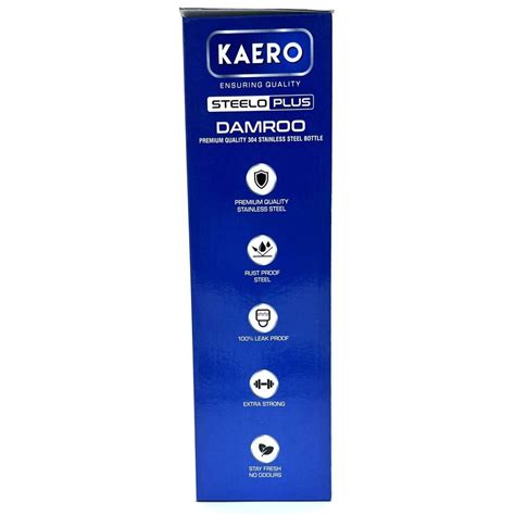 Kaero Damroo Stainless Steel Water Bottle 1000 Ml At Rs 290piece In Mumbai