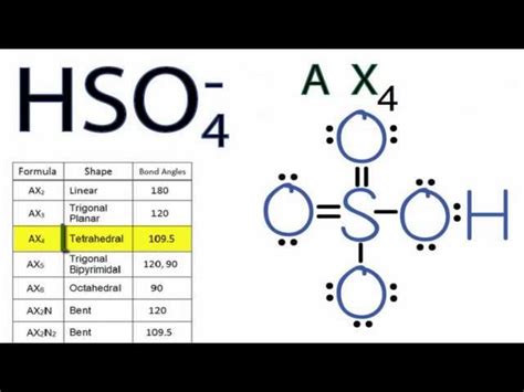 Hso4 Lewis Structure