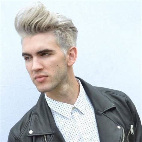 30 Cool Platinum Blonde Hairstyles For Men