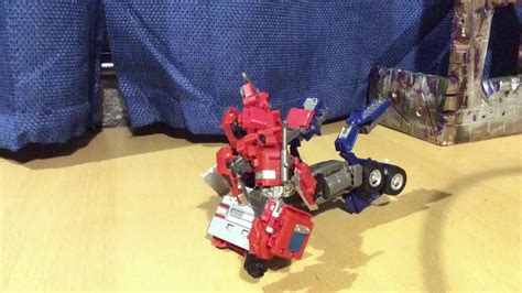 Optimus Prime Transformation Stop Motion YouTube