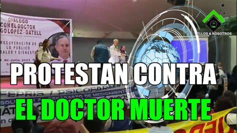 Protestan Contra Gatell Por Falta De Medicamentos Neurológicos Youtube