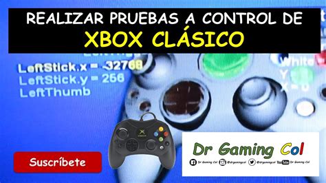 C Mo Realizar Pruebas En Control Xbox Clasico Test Xbox Classic