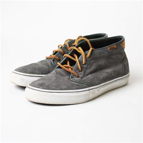 Vans Chukka Boot Skate Vintage Sneakers Shoes By Burgerandfriends