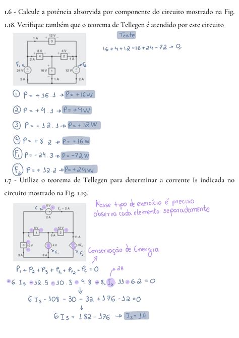 Resolvida Lista de exercícios sobre circuitos básicos Física