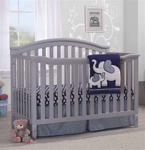 Sorelle Berkley 4 In 1 Convertible Crib Gray