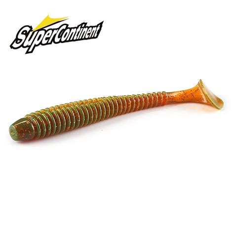 2023 Supercontinent Impact Ring Shad Fishing Lure Soft 20pcs 10pcs 6pcs