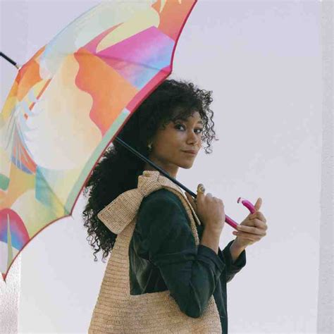 Parapluie Piganiol Illusion Avec Canne Parapluie Pour Femme